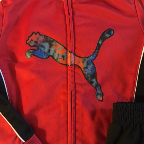 Gently Used Kids Puma Track Suit - Picture 2 of 6